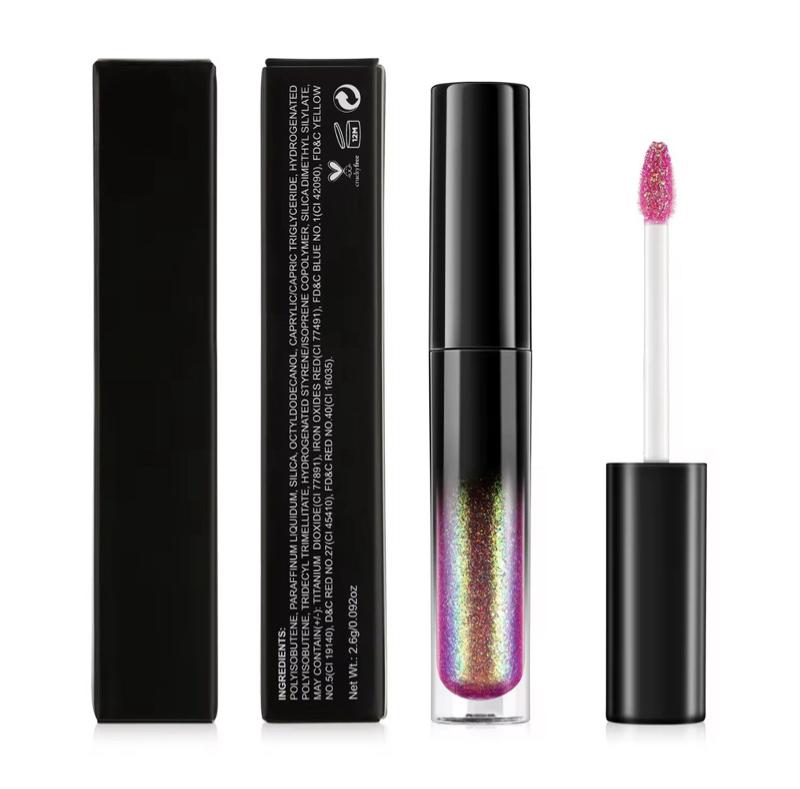 Chameleon Lip Gloss Flash Pearl Moisturizing Sweatproof Waterproof Long-Lasting Hydrating Lip Color Lipstick
