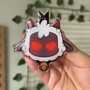 Lamb Acrylic Phone Grip, Kawaii Magnetic Phone Holder, Special GripTok Gift For Her mount accessories Foldable Wireless pop socket