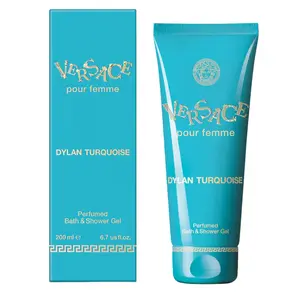 Versace Dylan Turquoise Pour Femme for Women Perfumed Bath and Shower Gel, 6.7 Ounce