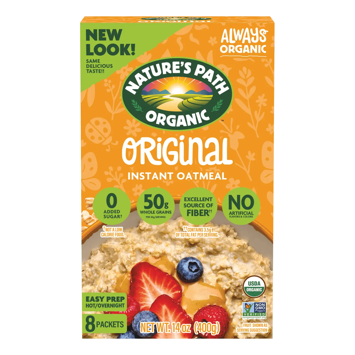 Nature's Path Organic Original Instant Oatmeal