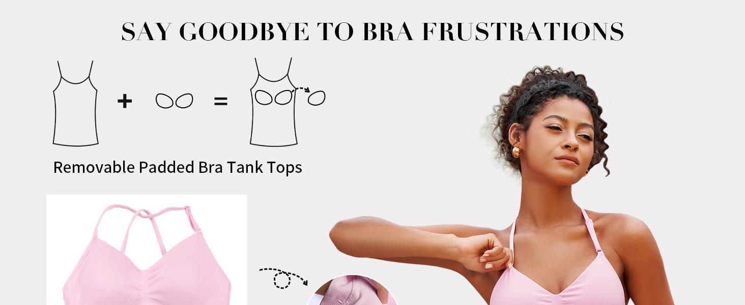 V FOR CITY SoftHue Impact Longline Halte Strappy Top Women's Halter Workout Tank Tops Backless Gym Longline with Adjustable Strap SpringStatements