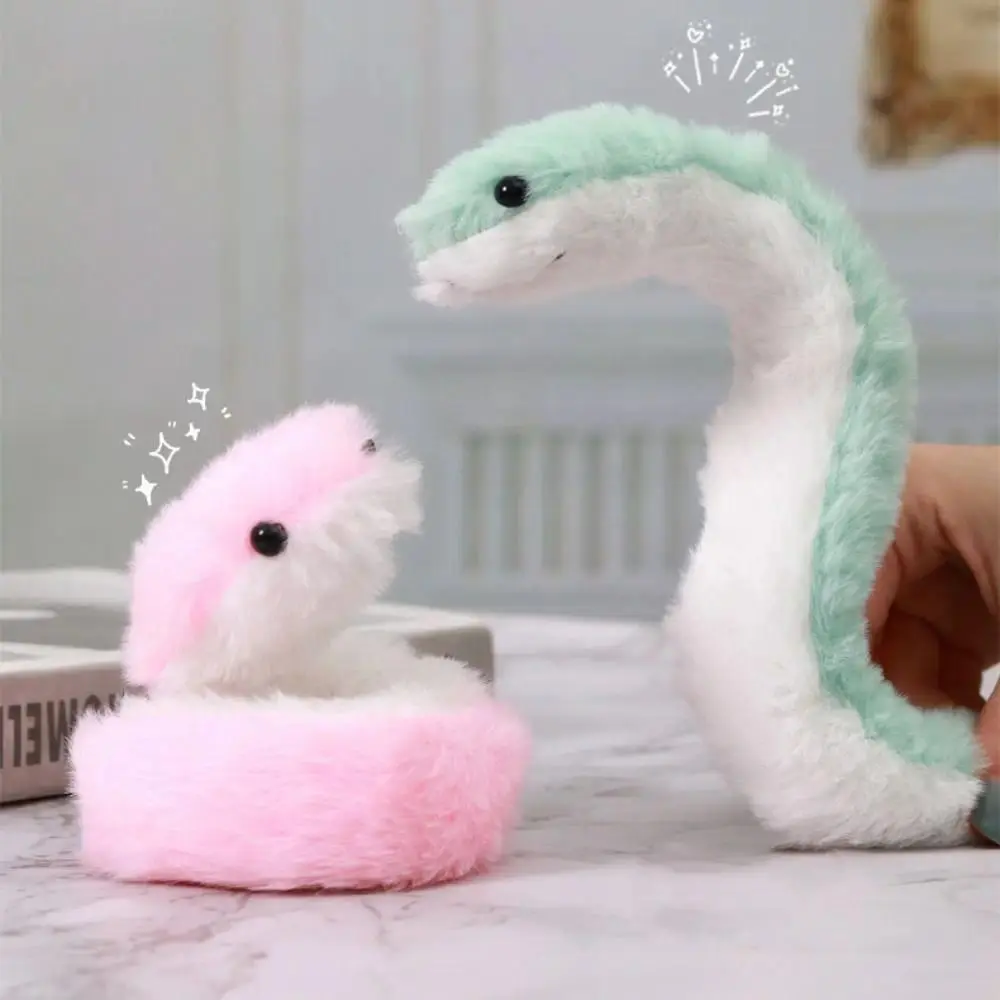 's Accompany Year of The Snake Wrap Around Arm Little Snake Snake Stuffed Cartoon Kawaii Snake Animal Children Gift