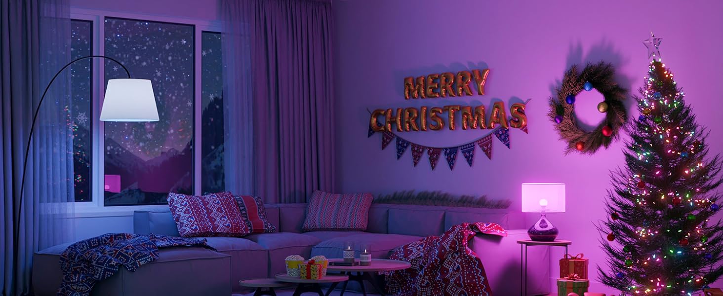 Lepro B1 AI Smart Light Bulbs - WiFi & Bluetooth RGBWW Color Changing LED Bulb Compatible with Alexa & Google Assistant, AI Generated Lighting LLM, AI Voice Control, Music Sync, 2.4GHz Only, 2 Packs Lepro B1 AI Smart Light Bulbs - WiFi & Bluetooth RGBWW Color Changing LED Bulb Compatible with Alexa & Google Assistant, AI Generated Lighting LLM, AI Voice Control, Music Sync, 2.4GHz Only, 2 Packs