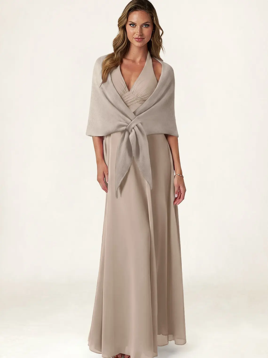 Azazie Pashmina Soft Warm Draped Classic Wedding Evening Travel Cashmere Shawl