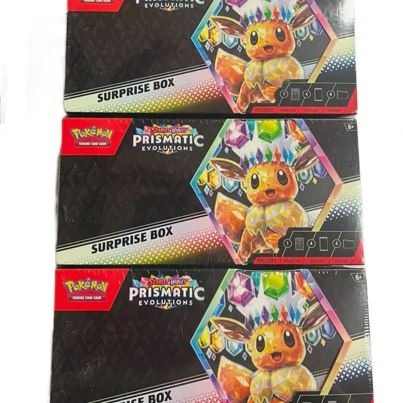 Pokemon-Prismatic evolutions-surprise box
