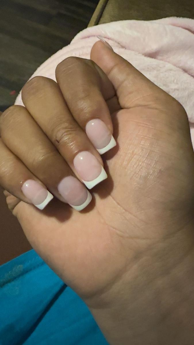 Item: Short Square【Pink】15Sizes 150Pcs+Glue+Lamp