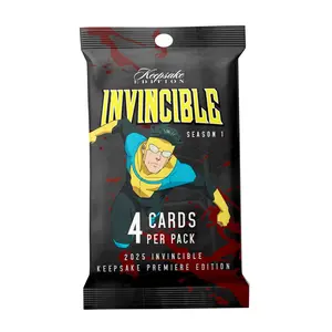 2025 Invincible Season 1 Keepsake Premiere Edition Hanger Pack - 4 Cards Per Pack
