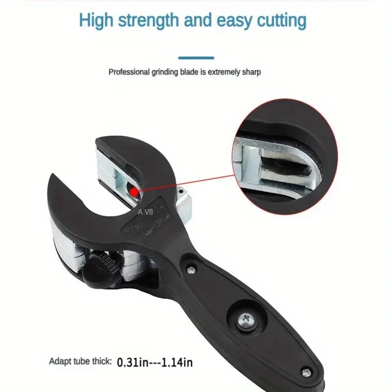 Ratchet-type Pipe Cutter, One-hand Fast Pipe Cutting Toolfor Cutting 5/16-1-1/8 inch Stainless Steel CopperAluminium,for Home Working Ratchet-type Pipe Cutter, One-hand Fast Pipe Cutting Toolfor Cutting 5/16-1-1/8 inch Stainless Steel CopperAluminium,for Home Working