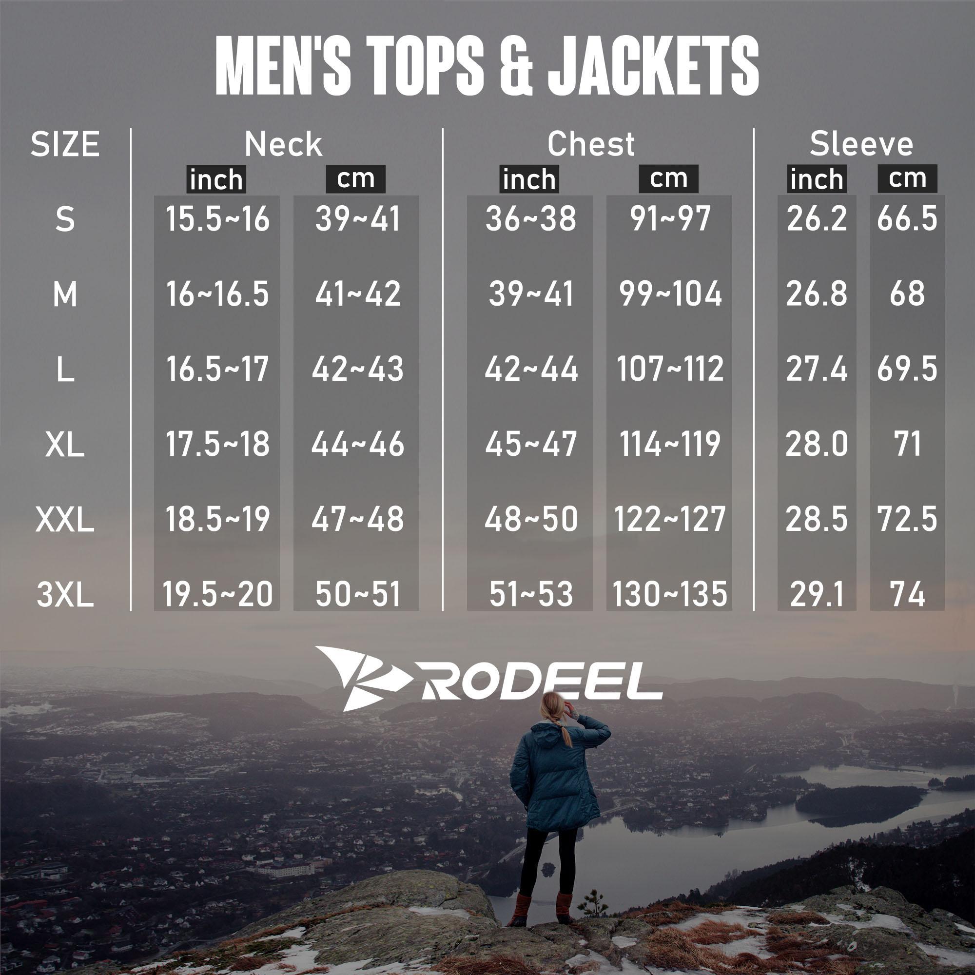 RODEEL 710 Waterproof Jacket with Storage Pouch Men High Visibility Lightweight Breathable Hooded Rainwear Durable Rain Coat Weatherproof Windbreaker For Outdoor Hiking Camping Fishing Boating Construction Landscaping Gardening, Holiday Gift