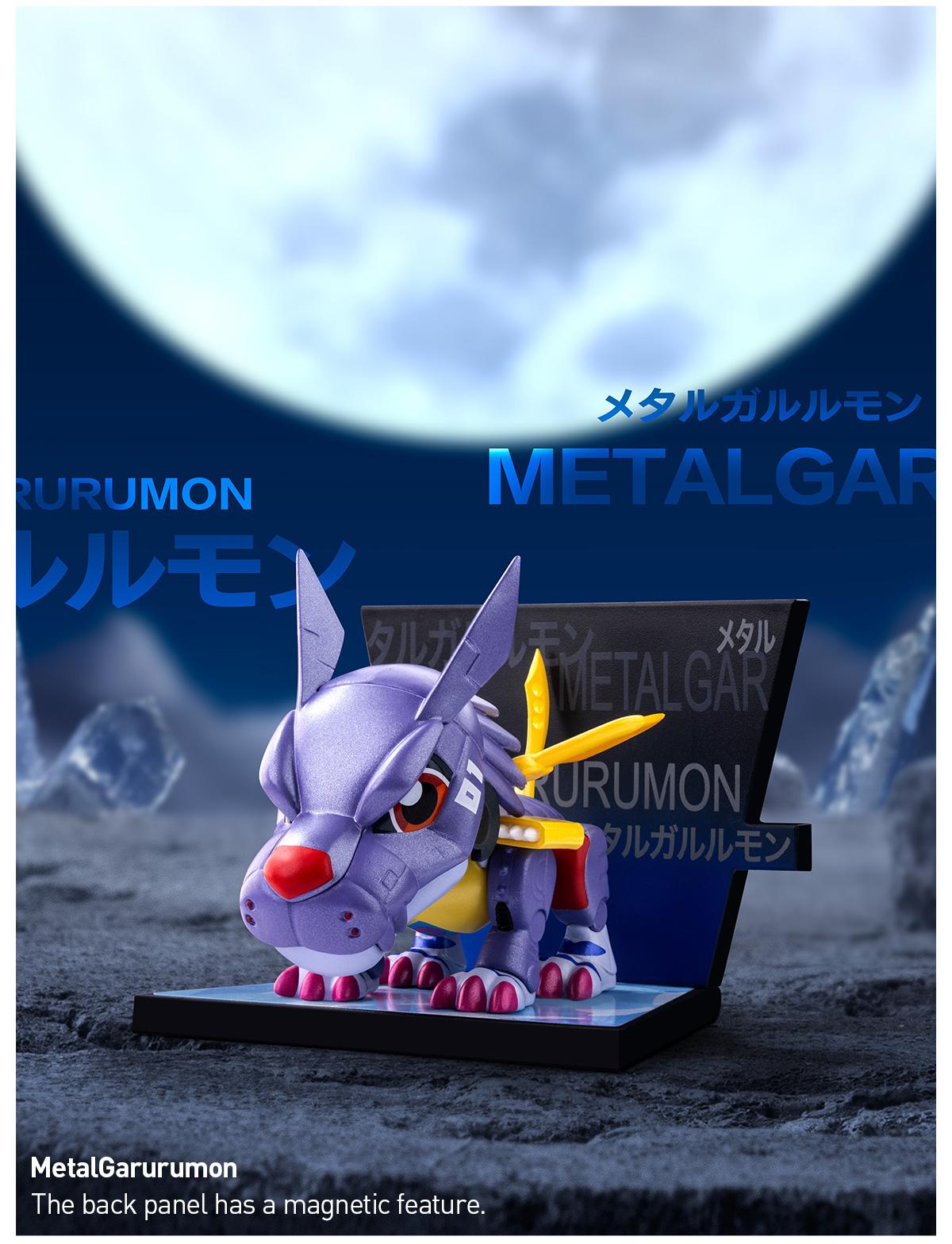 POP MART Digimon Adventure Fridge Magnet Series Figures POP MART Digimon Adventure Fridge Magnet Series Figures