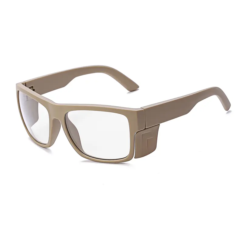 BingKing Z87 Photochromic Safety Glasses for Men & Women, UV400 Work Glasses with Removable Side Shields, Indoor Outdoor Protective Eyewear
