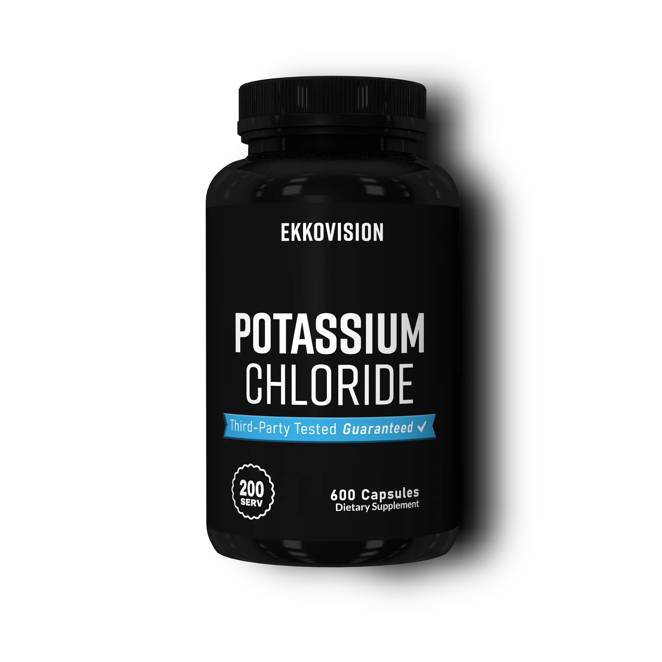 EKKO Potassium Capsules | Electrolyte Support | 3rd Party Tested