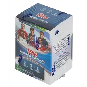 2025-26 Topps UEFA Club Competitions Soccer 7-Pack Blaster Box
