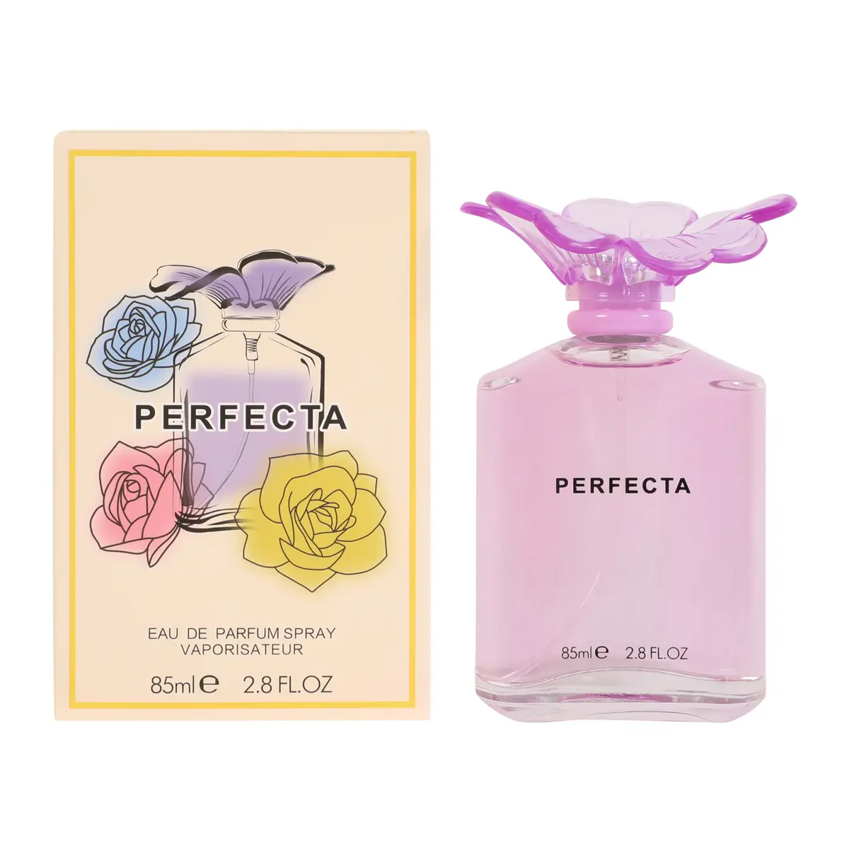 Perfecta Spray Perfume Eau de Parfum for Women - 85ml / 2.8 fl. oz. Fruity Sweet Floral Gourmand Fragrance Fruity Fragrance