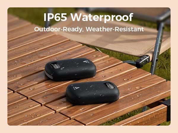 Aecooly Glow 01 Portable Magnetic Hand Warmer 10000mAh Rechargeable 2 Pack Magnetic combo 72 Heat Levels (104–140°F)  Fast Heating Gifts for Women & Men