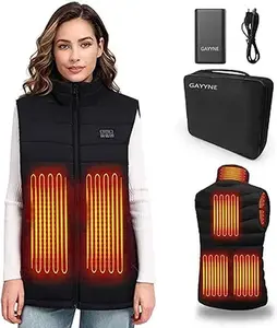 Heated Vest for Women with 16000mAh Battery | 3 Heat Settings, All Day Warmth for Skiing & Extreme Cold | TESTED & APPROVED