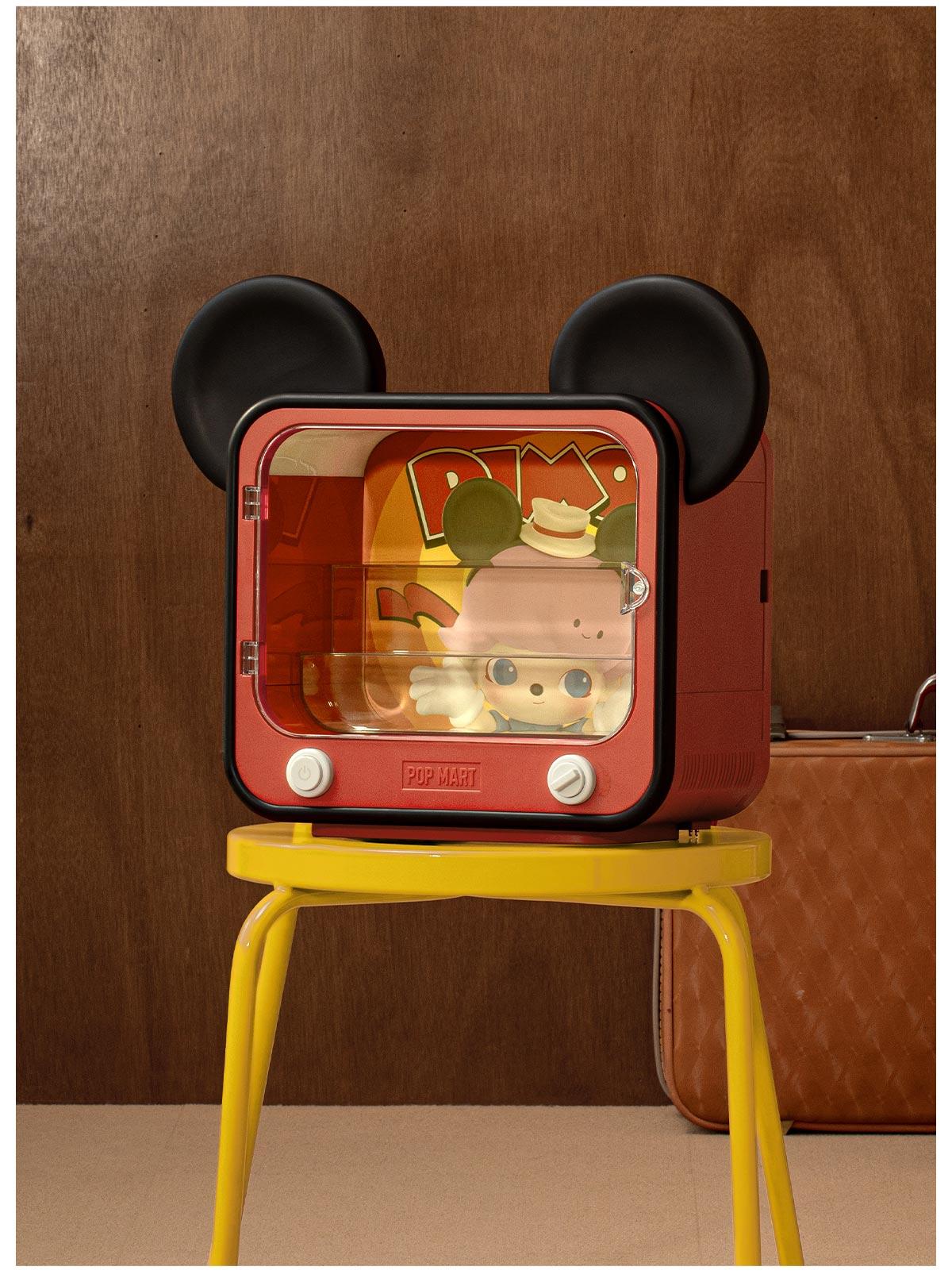 [Spanish]-DIMOO WORLD × DISNEY Series – Contenedor Iluminado en Forma de TV