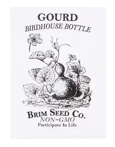 Brim Seed Co. Gourd, Birdhouse Bottle Seed