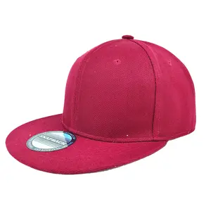 Unisex High-Quality Polyester Solid Snapback Cap Classic Flat Bill Style Adjustable One Size Fits All Durable Breathable for Streetwear Daily Wear Sports Outdoor Activities Trendy Men's Women's Baseball Hat in Multiple Solid Colors