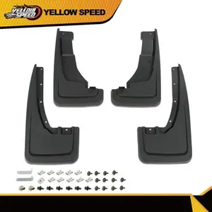 Fit For 2022-2023 Ford Maverick Black Wheel Splash Guards Mud Flaps Set of 4