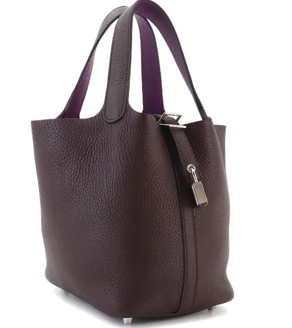 Pre-owned HERMÈS leather Tote bags HERMES Picotin Lock Eclat　4000045291902