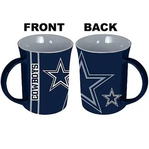 Football Fan Shop MemoryCo Officially Licensed NFL 15oz Reflective Mug - Cowboys