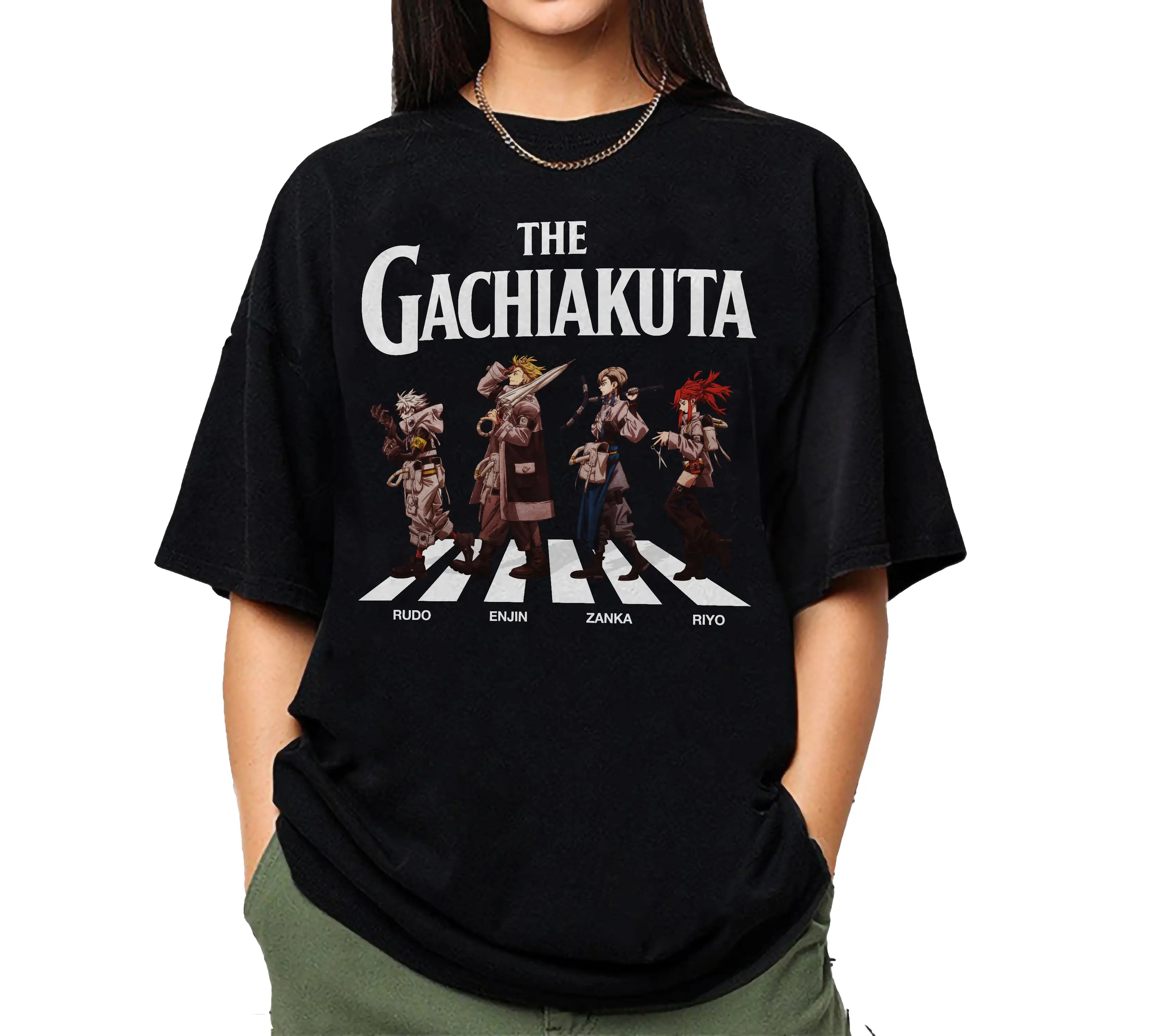 [Wash Color] GACHIAKUTA Tshirt, Rudo Surebrec Tshirt, Anime tshirt A1