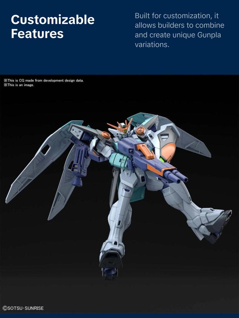 HGGBB #09 XXXG-00W0SKY Wing Gundam Sky Zero