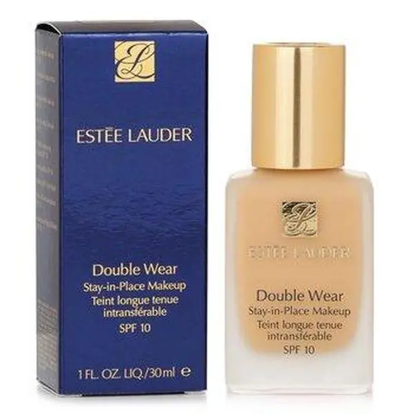 ESTÉE LAUDER Double Wear Stay In Place Longwear Makeup SPF 10, Lightweight Foundation Cosmetic, Full Coverage Flawless Finish, Spf Makeup