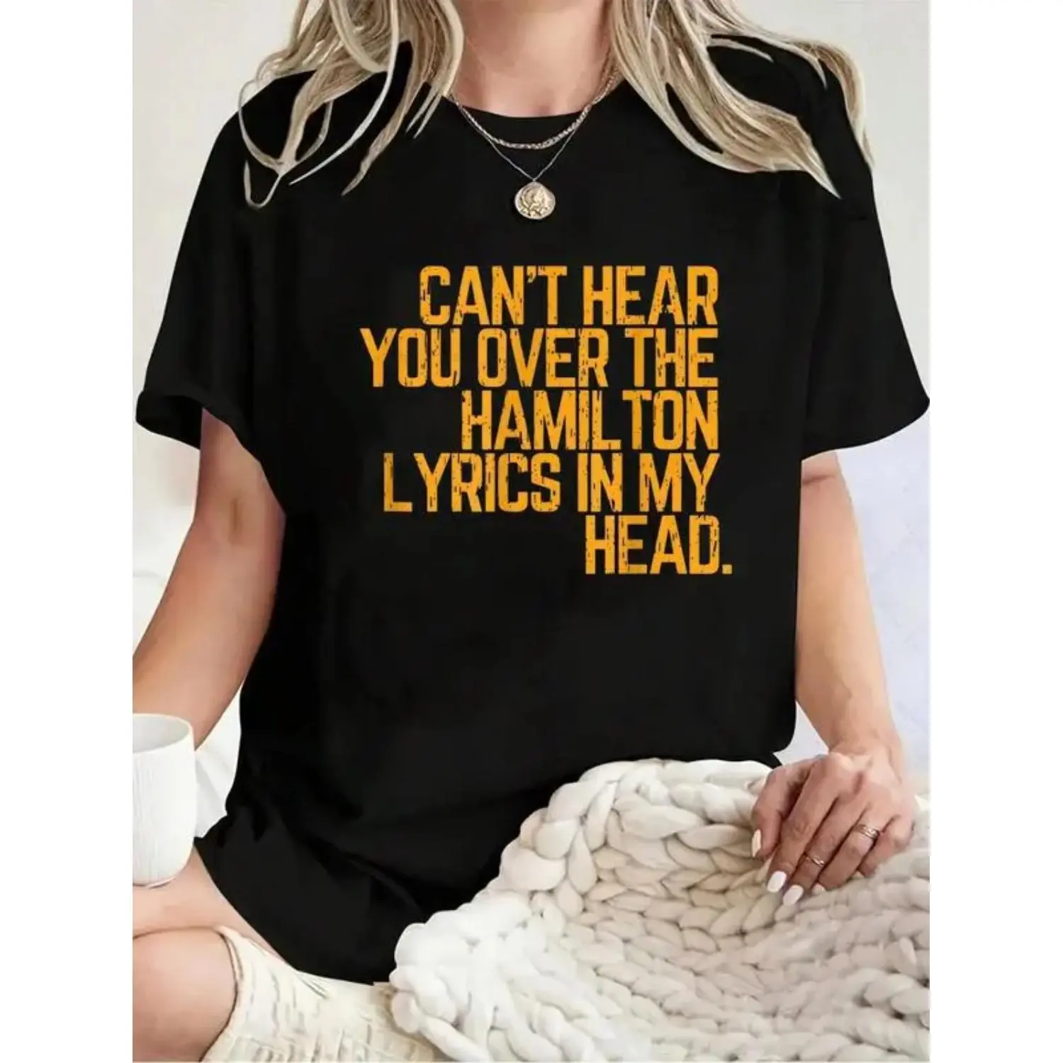 Graphic Tee for Men & Women, Vintage Style 100% Cotton Round Neck Top, Lightweight & Stretchy for Everyday Wear, Party, Print