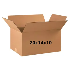 20x14x10 (200 lb strength) | SINGLE CARDBOARD BOX