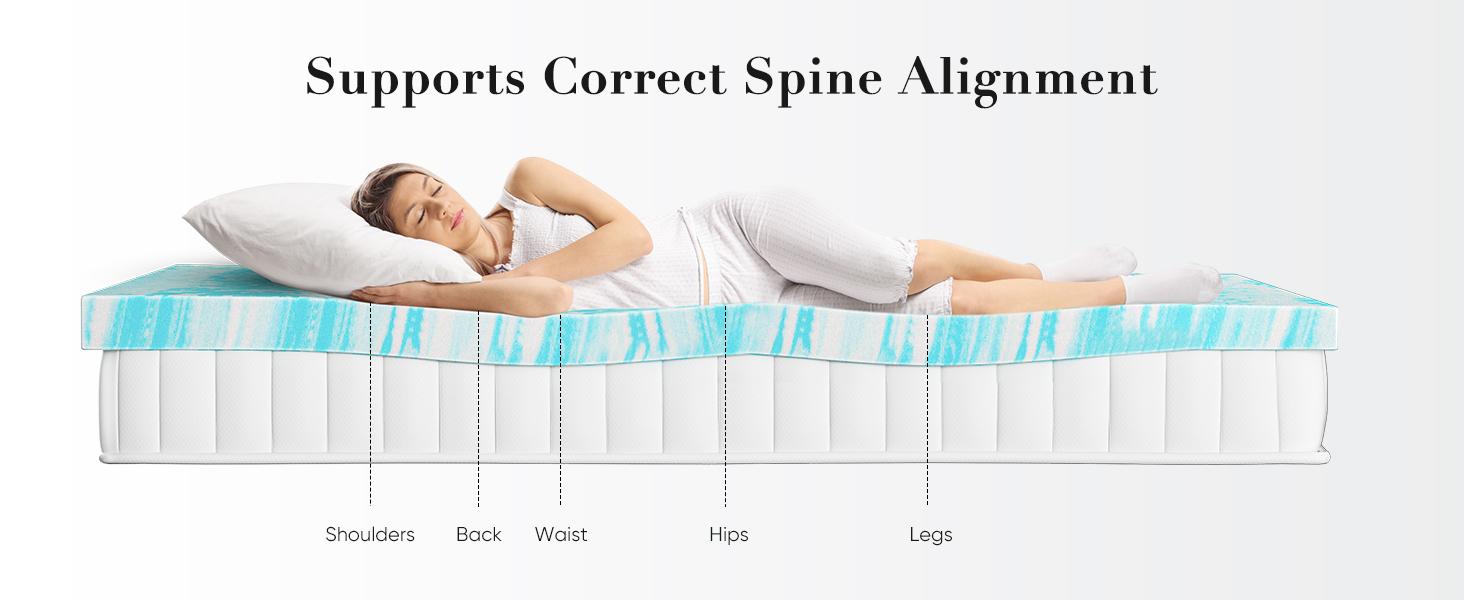 Sweet Furniture F Mattress Topper Memory Foam Mattress Breathable Topper