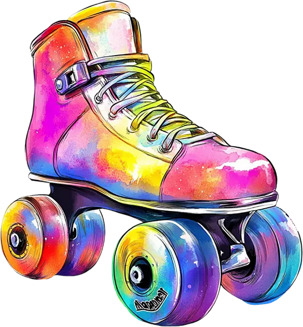 DTF Transfer – HS Retro Skate Multi Sizes