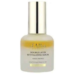 d'Alba White Truffle Double Layer Revitalizing Serum, 1.01 fl oz (30 ml)