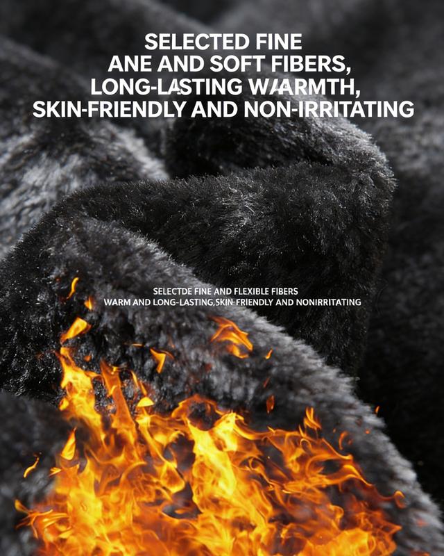 Men's Winter Long Cotton-Padded Fleece Hoodie – Warm Thick Cotton Jacket with Removable Hood and Zipper Front Closure; Perfect for Various Occasions Such as Hiking Trips and Daily Commutes; A Must-Have Versatile Piece for Men's Wardrobes