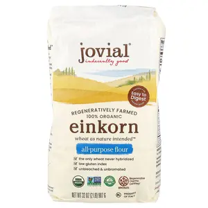 Jovial Organic Einkorn All-Purpose Flour, 32 oz (907 g)