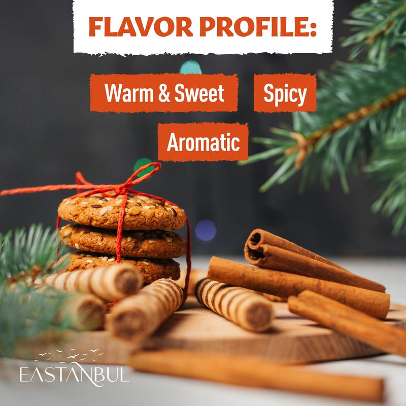 Eastanbul Cinnamon Sticks Whole Cinnamon Sticks Whole Cinamon Saigon 2.47oz Natural Clean Vegan Non-GMO Spice Matters