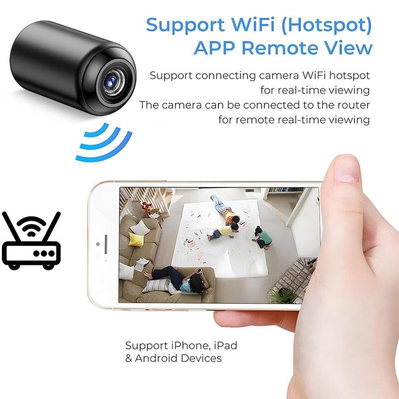 Indoor Security Camera Wireless Camera Hidden Spy Camera for Home Use, Mini Security Wireless WiFi Camera, Office & Car Monitoring, Night Vision Nanny Cam for Baby, Pets,Compatible with Smartphone, Tablets Indoor Security Camera Wireless Camera Hidden Spy Camera for Home Use, Mini Security Wireless WiFi Camera, Office & Car Monitoring, Night Vision Nanny Cam for Baby, Pets,Compatible with Smartphone, Tablets