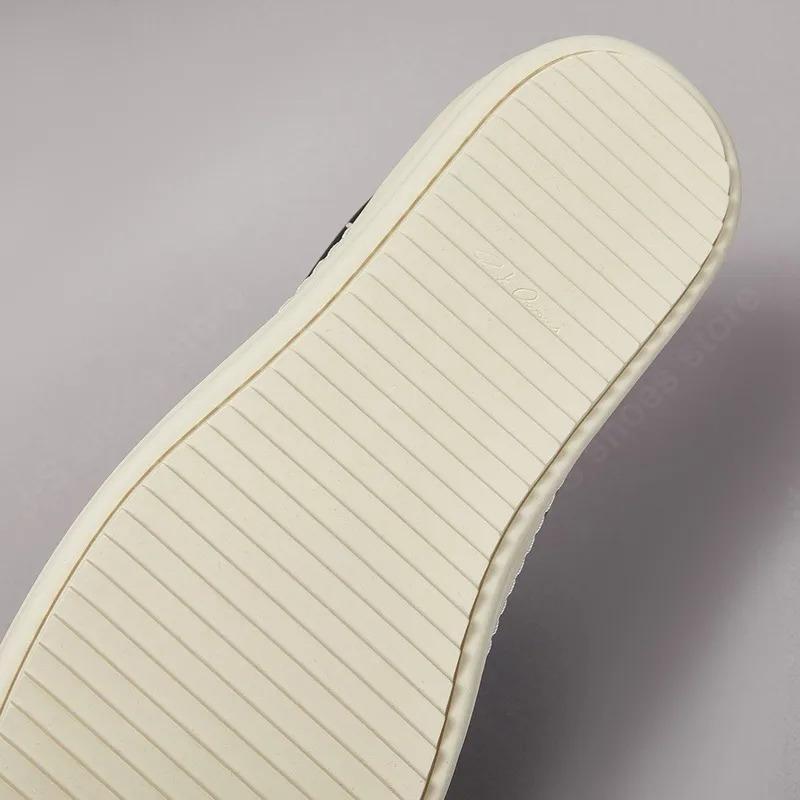 Men Twill Canvas Low Top Casual Shoes Women Sneaker Owens Shoe Men Lace Up Black Canvas Shoes Retro Flat Sneakers Footwear Closed Boy Running