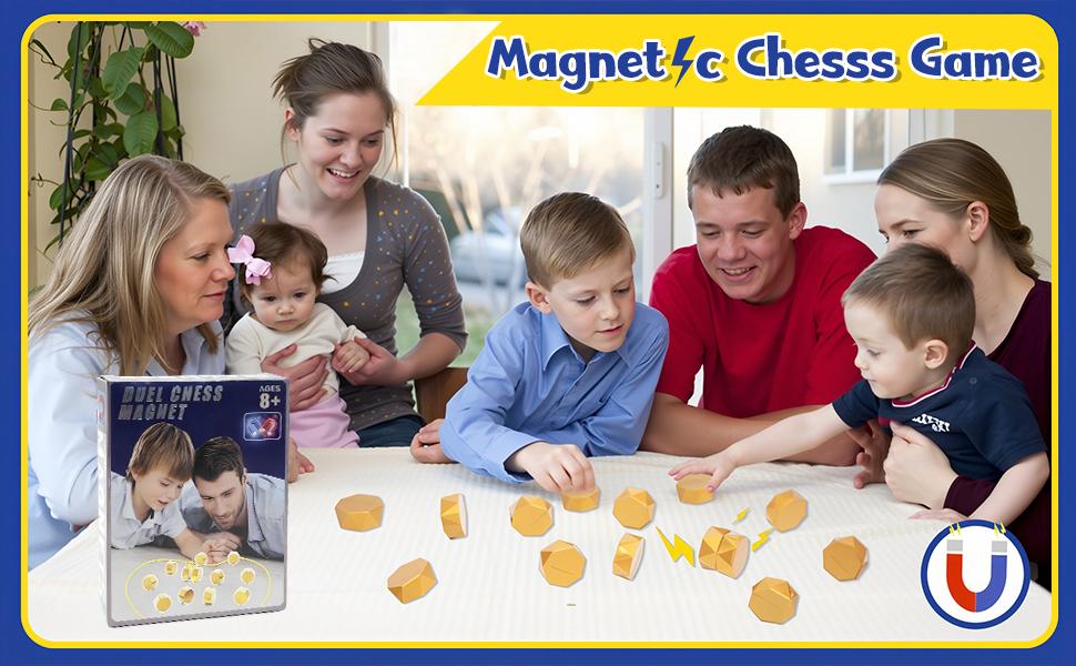 Magnetic Board Game-Fun for Two!Includes 20 magnetic pieces, a string, and a storage bag.Perfect for family game nights, travel, and as a party gift. Magnetic Board Game-Fun for Two!Includes 20 magnetic pieces, a string, and a storage bag.Perfect for family game nights, travel, and as a party gift.