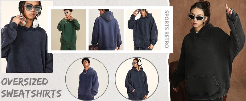 Gihuo Unisex Oversized Hoodie Acid Wash Pullover Vintage Cotton Heavyweight Sweatshirt Fleece Hoodie Men's Streetwear Women's Tops Spring Outdoor Warm Polyester Sports Autumn Clothing Men's Gift Full Hoodie Unisex Long Sleeve Gihuo Unisex Oversized Hoodie Acid Wash Pullover Vintage Cotton Heavyweight Sweatshirt Fleece Hoodie Men's Streetwear Women's Tops Spring Outdoor Warm Polyester Sports Autumn Clothing Men's Gift Full Hoodie Unisex Long Sleeve