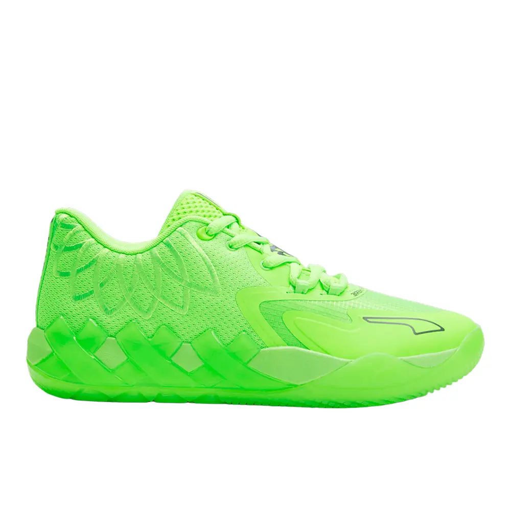 PUMA Mens X Lamelo Ball Mb.01 Lo Basketball Sneakers Shoes - Green