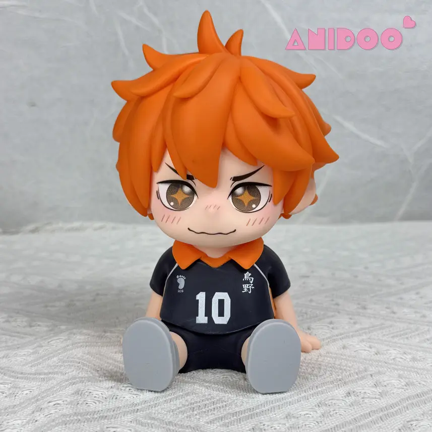 Haikyuu!! Hinata Shoyo Touch-Activated LED Night Light - USB Night Light, 3 Color Modes, Collectible Action Figure Decor, Nightlight for Bedroom, Birthday Gift for Anime Fans