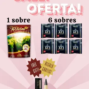Combo 1 te vida divina 6 sobresde tongkat ali performance enhancig caffeede   vida divina
