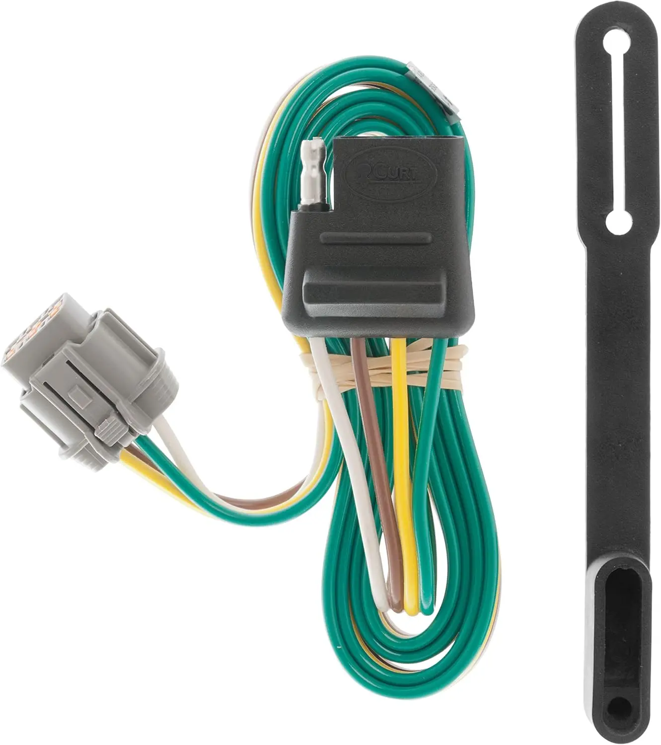 Custom Vehicle-Trailer Wiring Harness 55441 - Plug-and-Play Vehicle-Side T-Connector with SMT Circuitry, Standard Lighting Output for Hunting-Compatible Select Nissan Frontier, Pathfinder, Xterra, Suzuki Equator