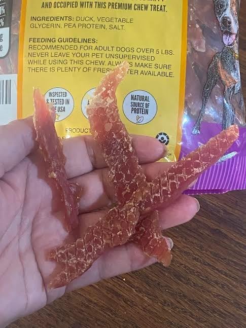 Hubert Duck Jerky Dog Treats | Essential All-Natural, Single Ingredient, High Protein, Low Fat, Duck Jerky chew, Healthy Puppy Snacks for Small to XL Breeds | Long-Lasting Chews, Perfect Training Reward | Available in 0.8 Oz, 1.5 Lb, 2.5 Lb