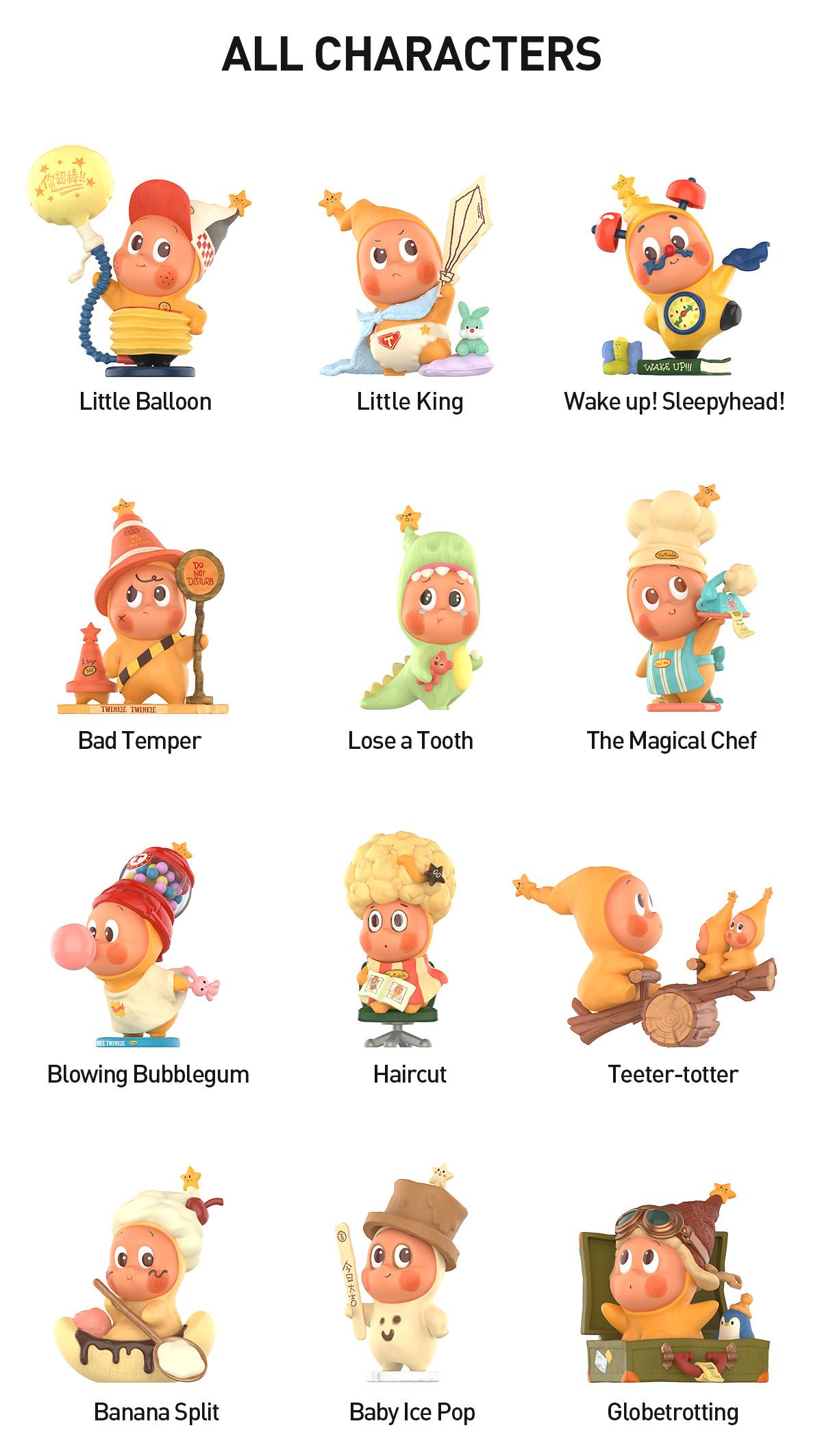 POP MART Twinkle Twinkle Be a Little Star Series Figures POP MART Twinkle Twinkle Be a Little Star Series Figures