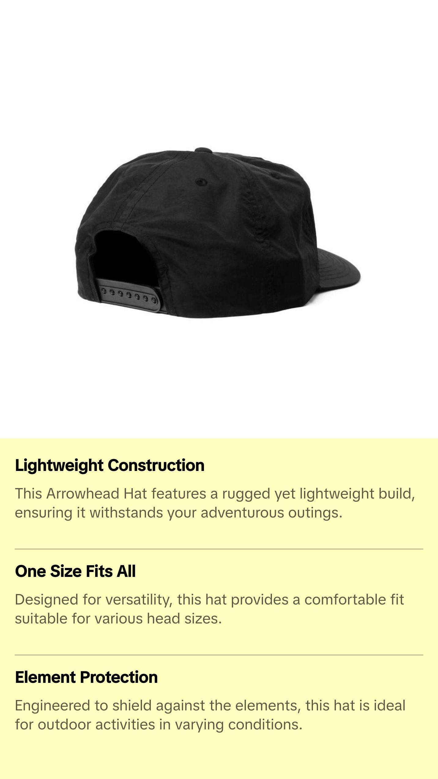 Tacoma Lifestyle Arrowhead Hat