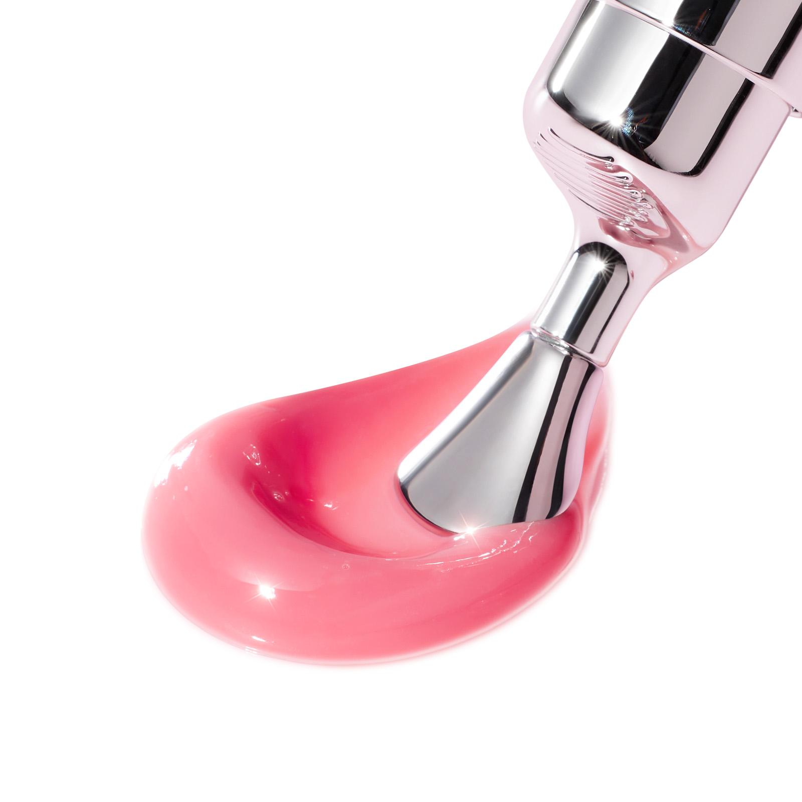 [Recommended by cardi B] SKINTIFIC Hydrating Brightening Lip Serum with Hyaluronic Acid & Peptide for Radiant Lips Gentle Glossy Korean Beauty Makeup Balm Shea Smooth Moisture with Cooling Metal Roller Applicator