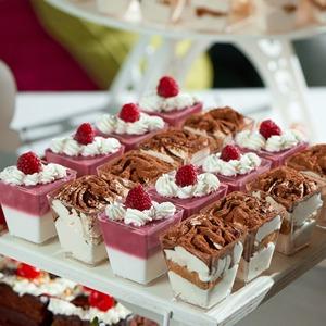 Mini Dessert Cups 5oz with Lids & Spoons | 50/100 Pack Crystal Clear Parfait Cups for Parties, Catering & Events